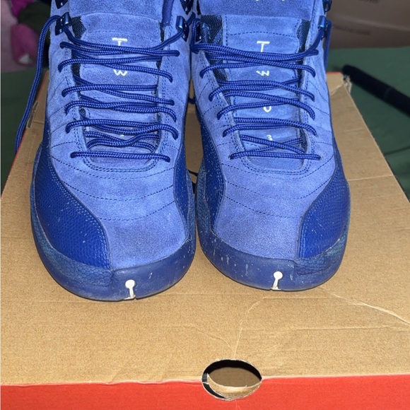Air Jordan 12 Retro Deep Royal Blue Sneakers